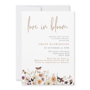 Love in Bloom Boho Fall Wild Flowers