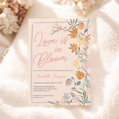 Love in Bloom Boho Floral Wildflower