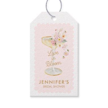 Love in Bloom Bridal Shower Favor Gift Tags