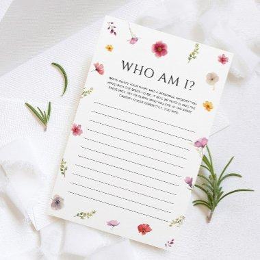 Love in Bloom  Guess Who Game