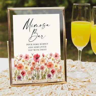 Love In Bloom  Mimosa Bar Sign