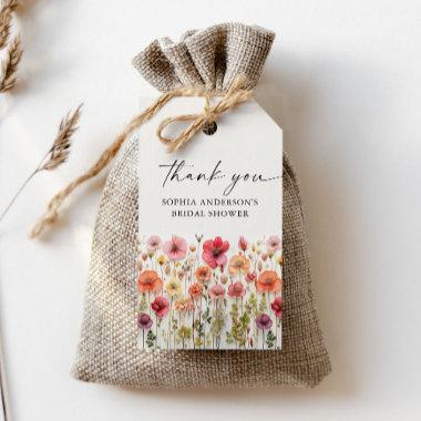 Love in Bloom  Round Favor Tags