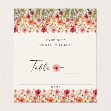 Love In Bloom Bridal Shower Wedding Place Invitations