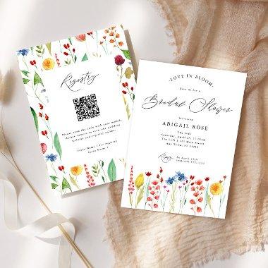 Love in Bloom  Wildflower, QR Code