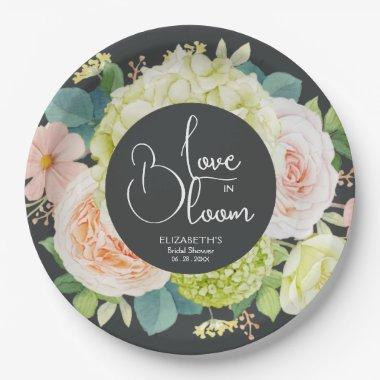 Love in Bloom Floral  Paper Plates