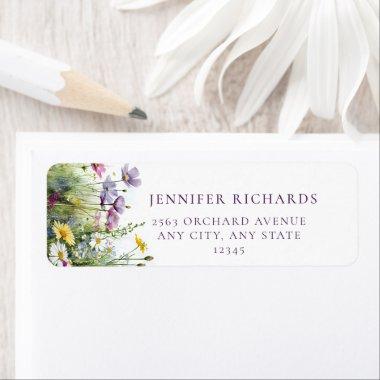 Love in Bloom | Floral Return Address Labels