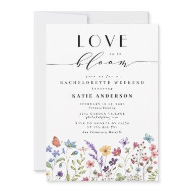 Love in Bloom Floral Spring Bachelorette Weekend