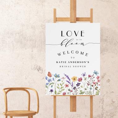 Love in Bloom Spring Summer Floral Bridal Shower Foam Board