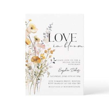 Love In Bloom Spring wildflower  Invi