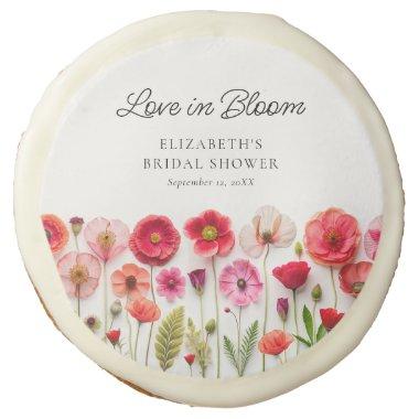 Love in Bloom Wildflower  Sugar Cookie