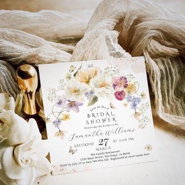 Love in bloom Wildflower Rustic