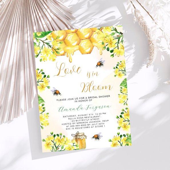 Love in Bloom yellow bees
