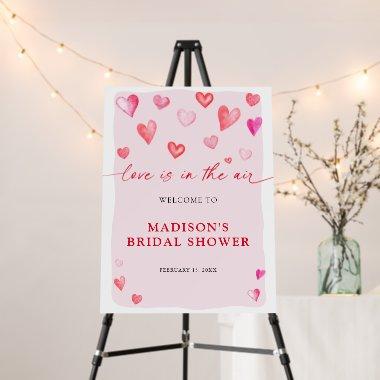 Love In The Air Valentine's  Welcome Foam Board