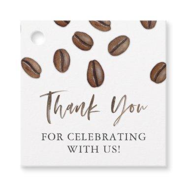 Love is Brewing | A Baby is Brewing Coffee Shower Favor Tags