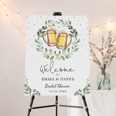 Love is Brewing Beers Cheers  Welcome Foam Board