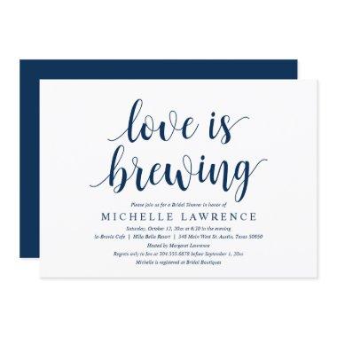 Love is Brewing, Bridal Shower Celebration Invitat Invitations