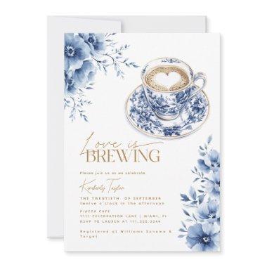 Love is Brewing Chinoiserie Blue