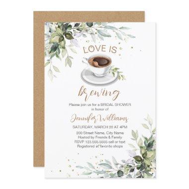 Love is brewing Coffee Bar Party
