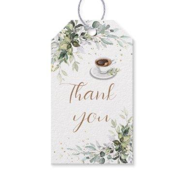 Love is brewing Coffee Bar Party Thank You Gift Tags