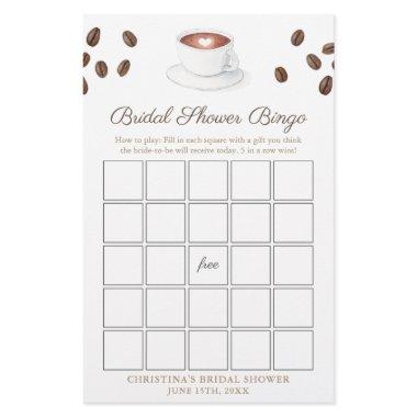 Love Is Brewing Coffee  Bingo Game