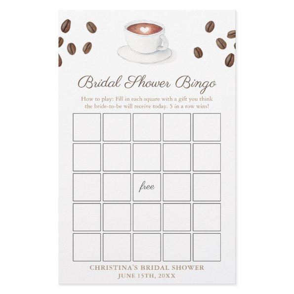 Love Is Brewing Coffee  Bingo Game