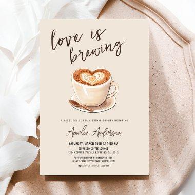 Love is Brewing Coffee
