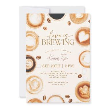 Love is Brewing Coffee