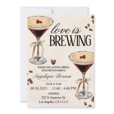Love Is Brewing Coffee  Theme Evite