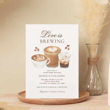 Love is Brewing Coffee Theme Modern