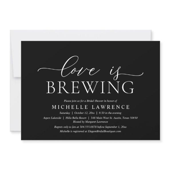 Love is Brewing, Elegant  Party