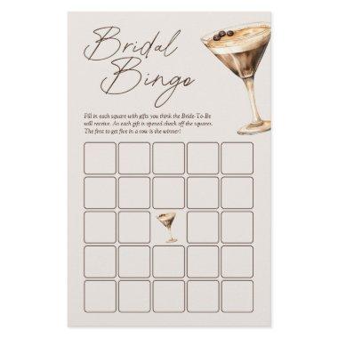 Love is Brewing Espresso Martini Bridal Bingo Game