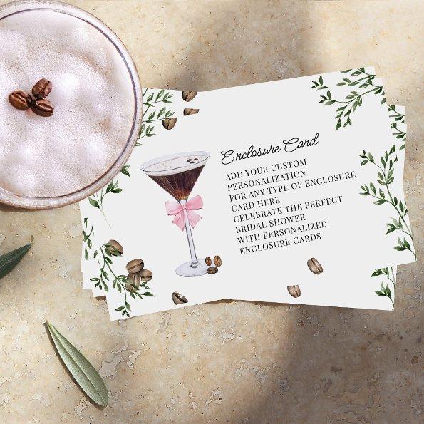 Love is Brewing | Espresso Martini  Enclosure