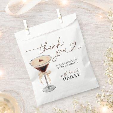 Love Is Brewing Espresso Martini  Favor Bag