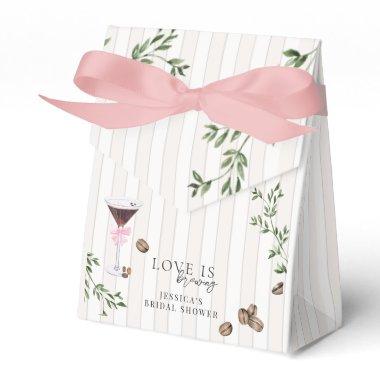 Love is Brewing | Espresso Martini  Favor Boxes