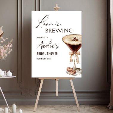 Love is Brewing Espresso Martini  Foam Board