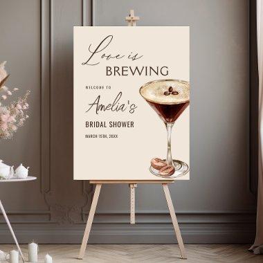 Love is Brewing Espresso Martini  Foam Board