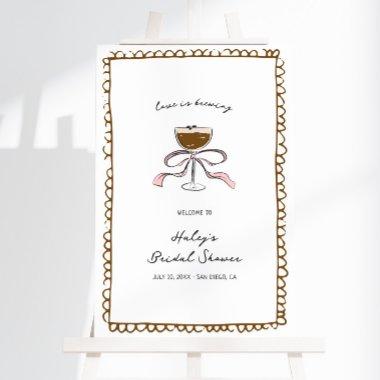 Love Is Brewing Espresso Martini  Foam Board
