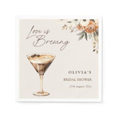 Love is Brewing Espresso Martini  Napkins