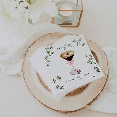 Love is Brewing | Espresso Martini  Napkins