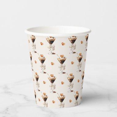 Love Is Brewing Espresso Martini  Paper Cups