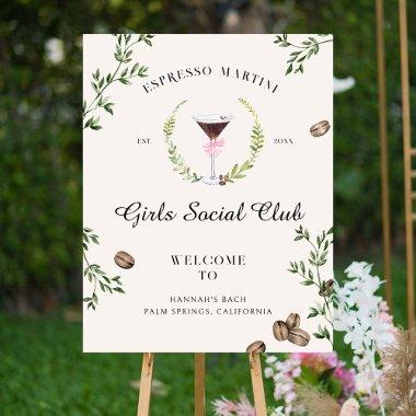 Love is Brewing | Espresso Martini Welcome Foam Board