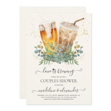 Love is Brewing Eucalyptus Couples