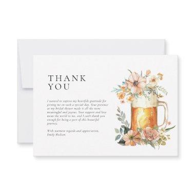 Love is Brewing Floral  Thank You
