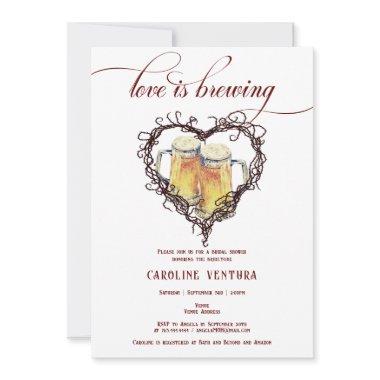 Love is Brewing Gothic Heart Beer
