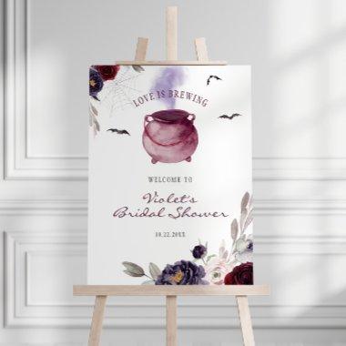 Love Is Brewing Halloween  Welcome Foam Board