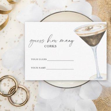 Love is brewing How many corks bridal game Enclosure