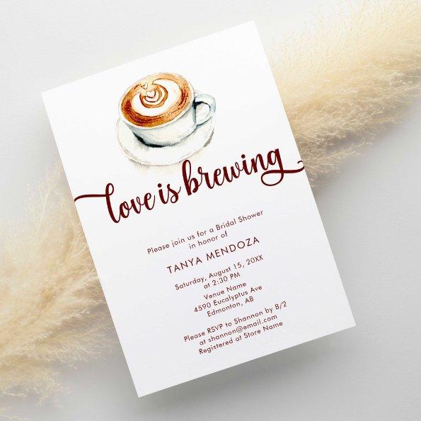 Love is Brewing Terracotta  Boho