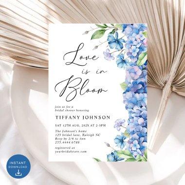 Love is in Bloom Blue Hydrangea