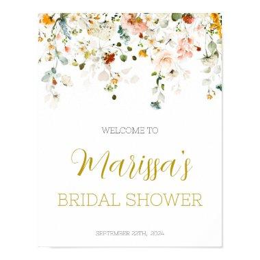 Love is in Bloom  Welcome Sign