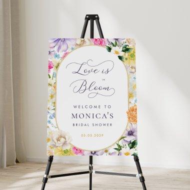 Love is in Bloom Garden  Welcome Sign